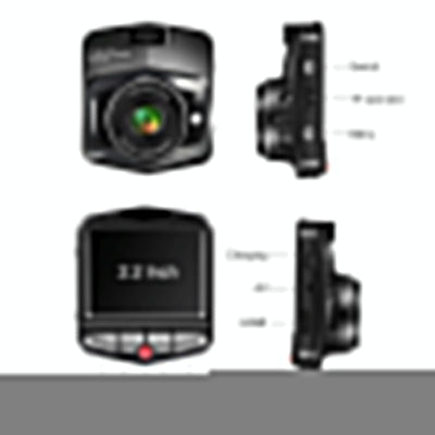 2.2 Car Dvr with Parking Monitoring & Loop Recording - Black