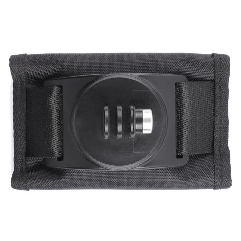 Backpack Mount for Gopro and Other Action Cameras - Hook and Loop Fastener