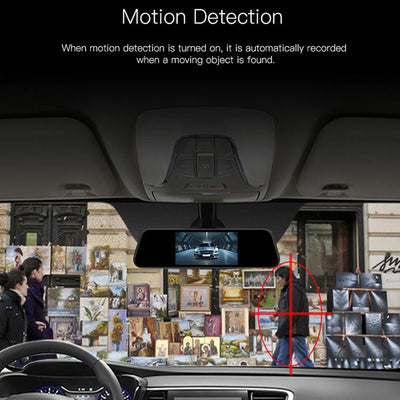 5.5 Ips Touch Screen Car Dvr - Ultra Hd 1080p