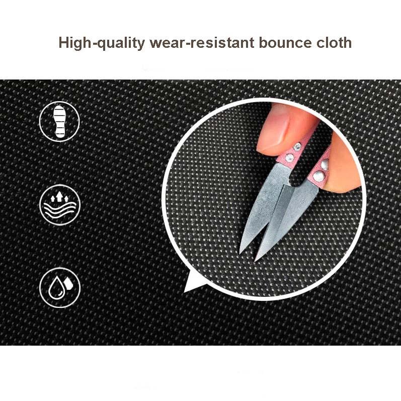 40 Inch Trampoline Gym Home Children Indoor Bounce Bed With Handrails