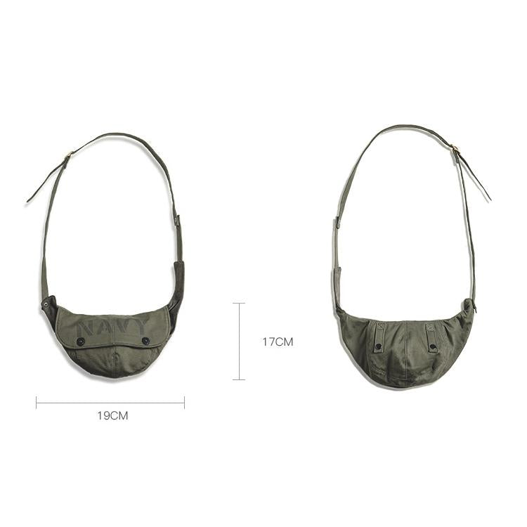 Retro Outdoor Cap Deck Bag Multi Functional & Stylish Letter Print Design