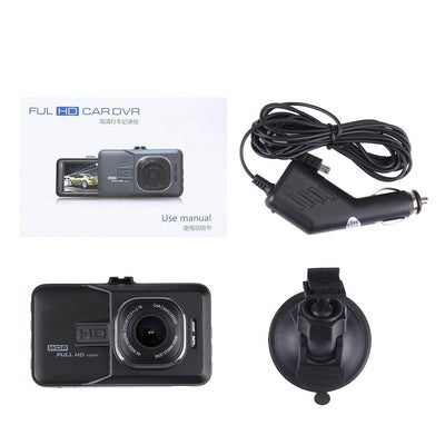 3.0 Lcd Car Dvr Camera with 720p Hd 3.0mp 170 Degree Wide Angle View