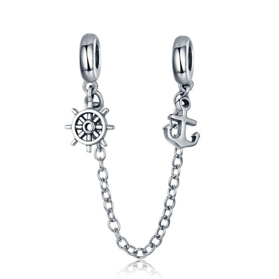 925 Sterling Silver Stylish Safety Chain For All Occasions
