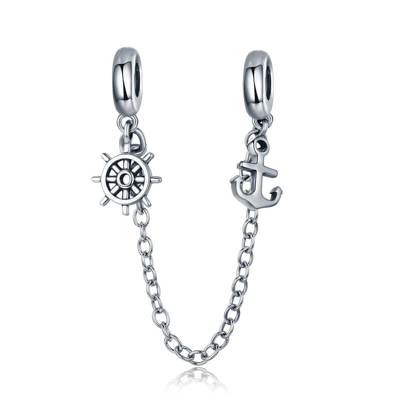 925 Sterling Silver Stylish Safety Chain For All Occasions