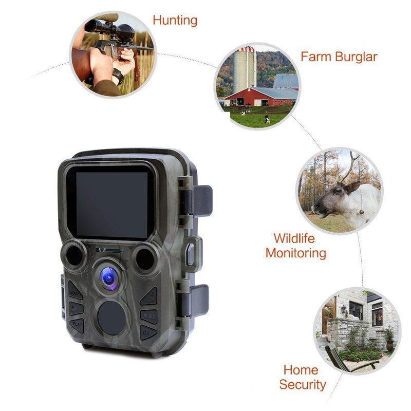 12mp Hd 1080p Mini Hunting Camera for Tracking
