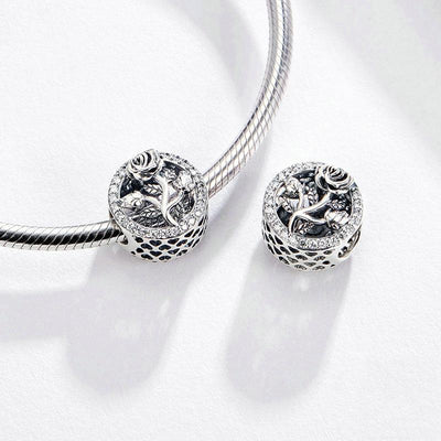 925 Sterling Silver Rose Beads For Diy Jewelry Accessories