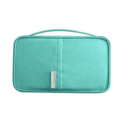 Waterproof Travel Document Bag Black Large - Navy Blue Small