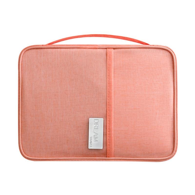 Waterproof Travel Document Bag Black Large - Navy Blue Small