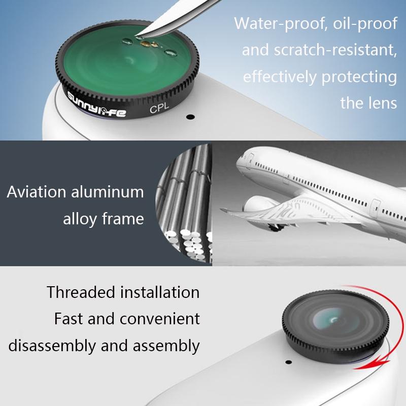 4-In-1 Nd Filters For Insta360 Go 2 Sports Camera