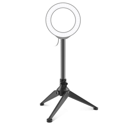 Adjustable Desktop Tripod Selfie Stick Holder - Compact