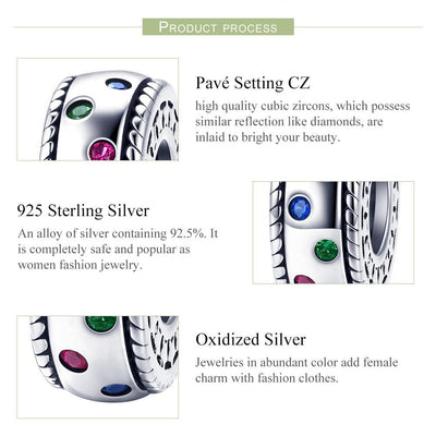 925 Sterling Silver Pure Beaded Bracelet Kit Diy Accessory