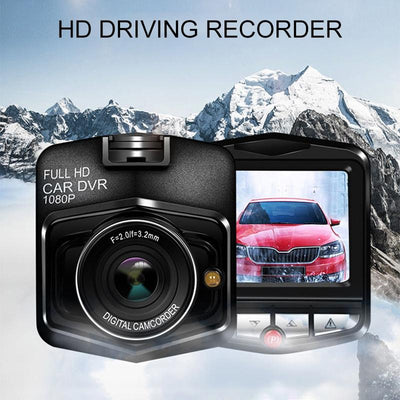2.4 Car Dvr with Parking Monitoring & Loop Recording - Black