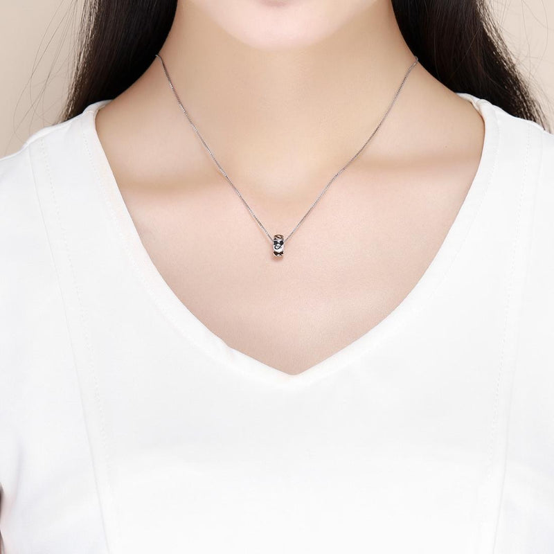 925 Sterling Silver Cat Silhouette Pendant For Diy Bracelets & Necklaces