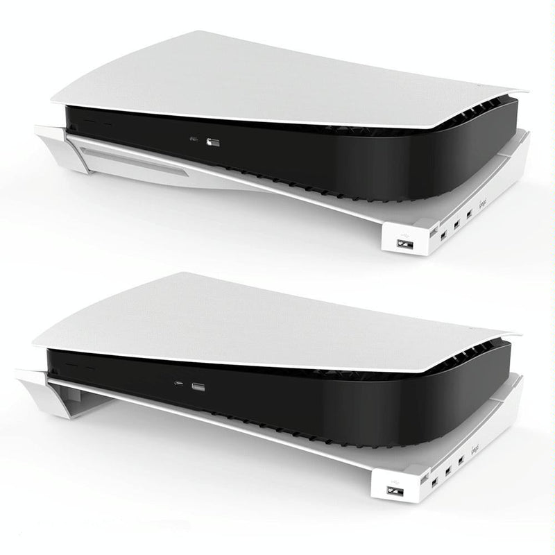 4-port Usb Hub Base for Ps5 Horizontal Stand