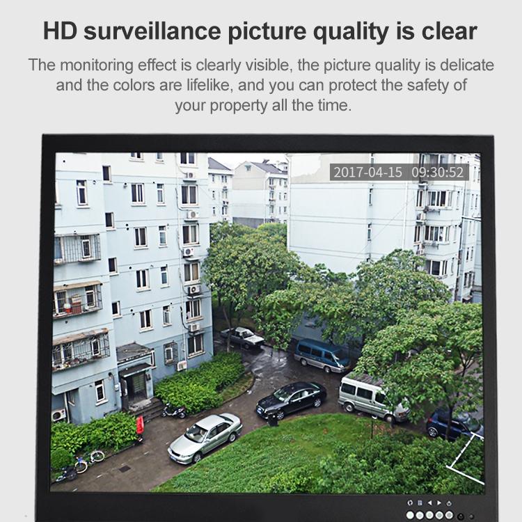 36 Led Infrared Camera With 3.6Mm Lens - 20M Ir Distance - Abs Material