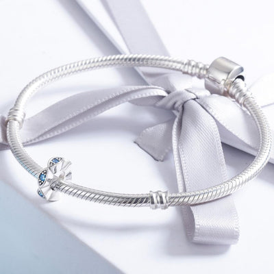 925 Sterling Silver Beaded Bracelet Diy Kit