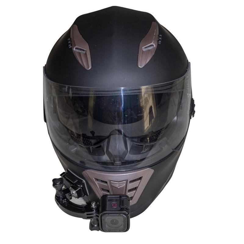 3-Piece Helmet Extension Arm For Action Cameras - 7.5Cm