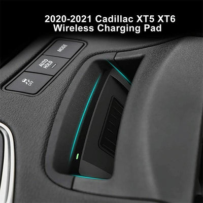 10w Wireless Charger for Cadillac Xt5 / Xt6 2019-2022 - Qi Standard