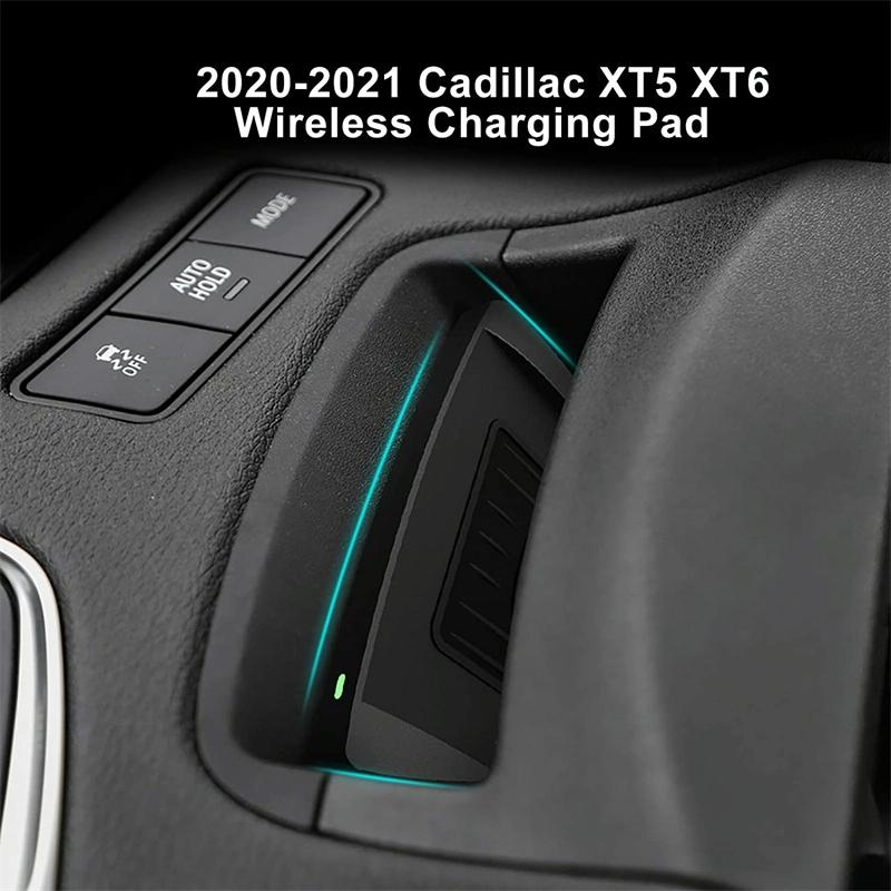 10w Wireless Charger for Cadillac Xt5 / Xt6 2019-2022 - Qi Standard