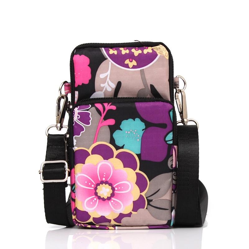 Animal Park Mini Crossbody Phone Wallet With Arm Band - Heart
