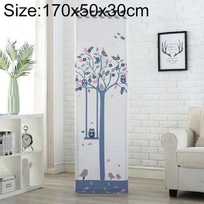 Vertical Cabinet Air Conditioning Dust Cover - All-inclusive 170x50x30cm Swing Design