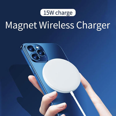 15W Round Magnetic Wireless Charger