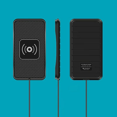 Fast Wireless Car Charger Anti Skid Qi Standard