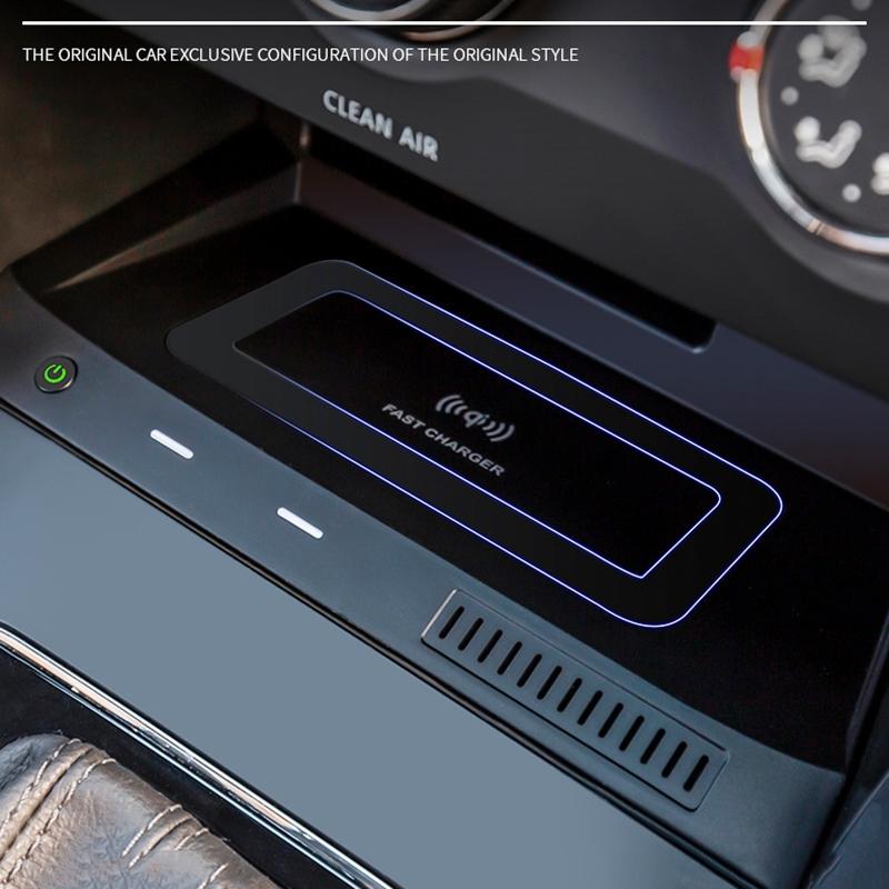10w Wireless Charger for Volkswagen Tiguan 2017-2021 - Qi Standard Quick Charging