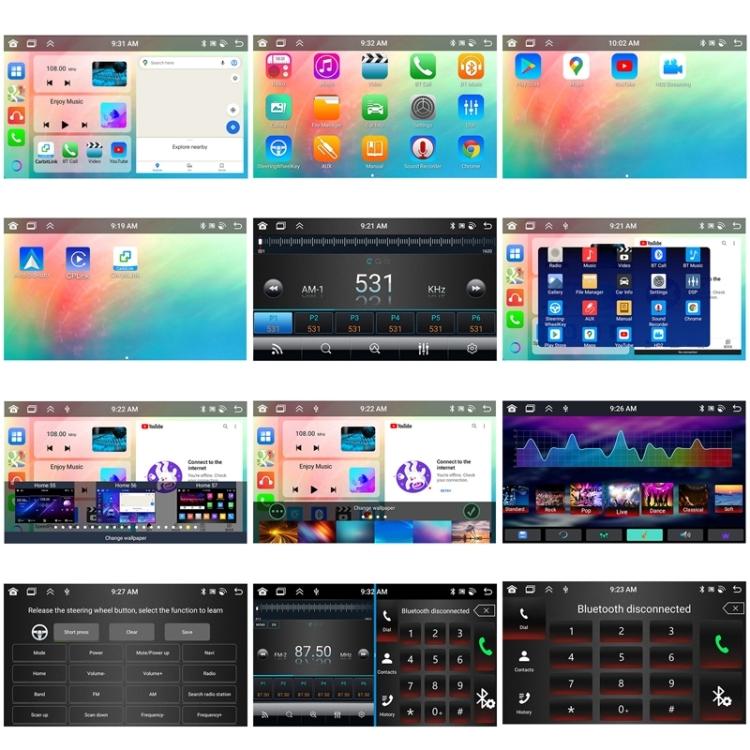 10.1 Inch Android 13.0 Carplay Navigation Monitor - Standard