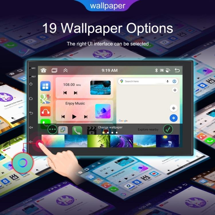 10.1 Inch Android 13.0 Carplay Navigation Monitor - Standard