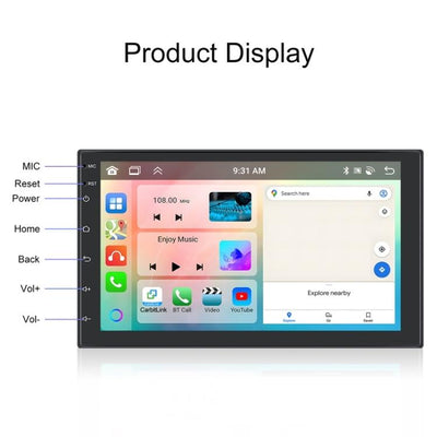 10.1 Inch Android 13.0 Carplay Navigation Monitor - Standard