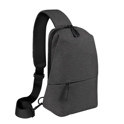 Adjustable Sports Chest Bag Lightweight & Versatile - Deep Grey