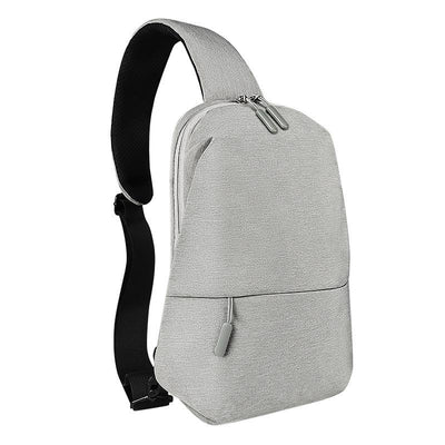 Adjustable Sports Chest Bag Lightweight & Versatile - Deep Grey
