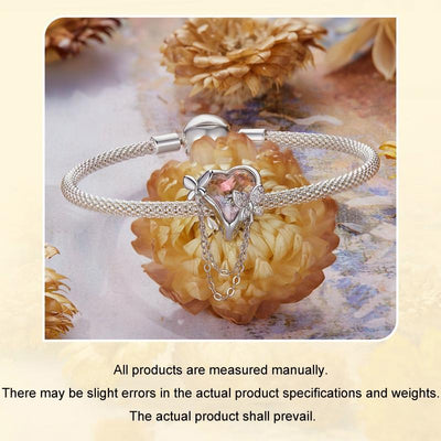 925 Sterling Silver Opal Butterfly Tassel Beads