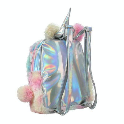 Teen Unicorn Backpack - Colourful for Travel - Pink