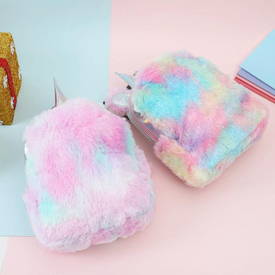 Teen Unicorn Backpack - Colourful for Travel - Pink