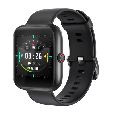 1.57 Inch Tft Touch Screen 5Atm Waterproof Smart Watch Support Sleep Monitoring / Heart Rate Monitoring / Sport Mode / Incoming Call & Information Reminder Black