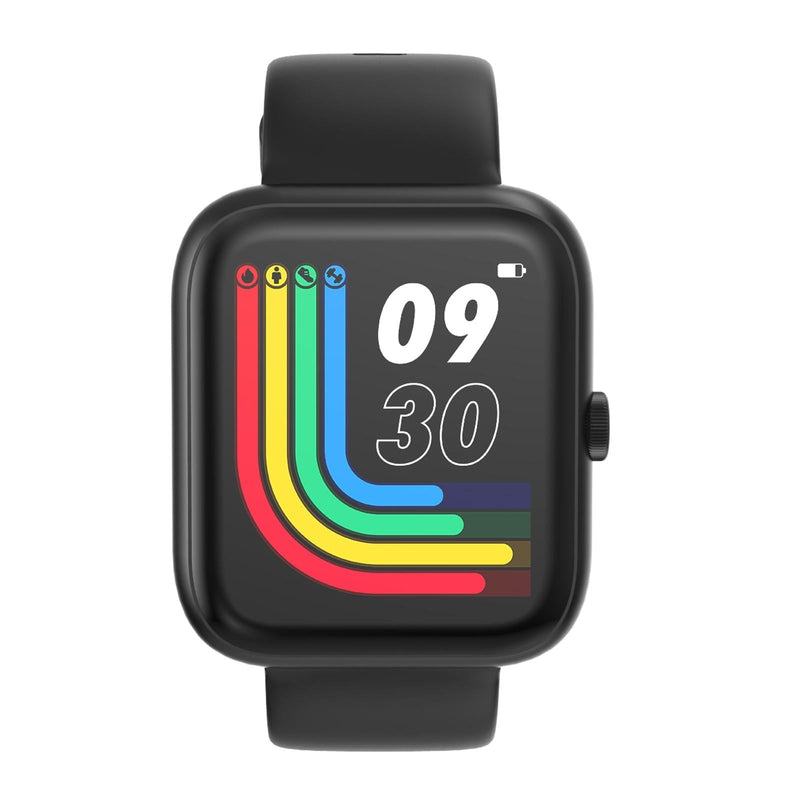 1.57 Inch Tft Touch Screen 5Atm Waterproof Smart Watch Support Sleep Monitoring / Heart Rate Monitoring / Sport Mode / Incoming Call & Information Reminder Black