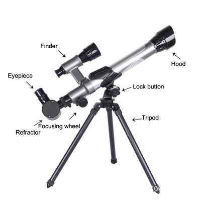 20x-40x Hd Astronomical Telescope with Multi-eyepiece - Show Model