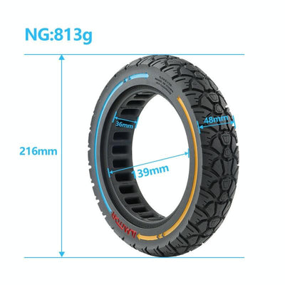 Universal 9.5 Electric Scooter with Off-road Tire - 230 x 50 - Colourful