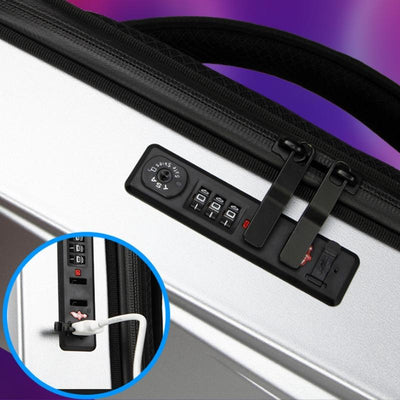 15.6-17.3 Inch Hard Shell Gaming Backpack for Men - Black