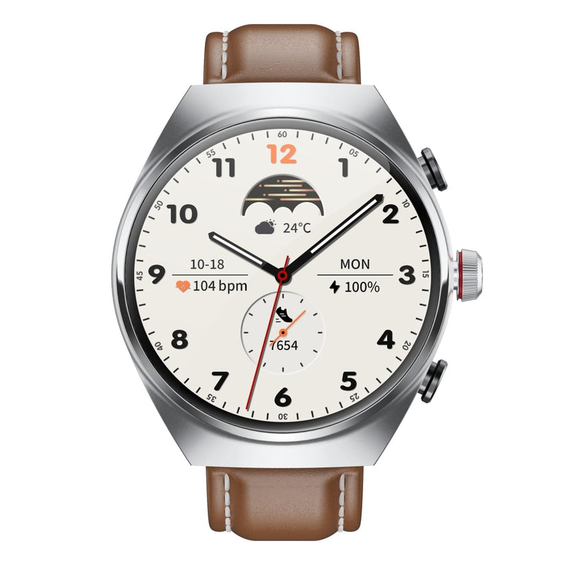 1.53 Inch Ips Screen 2 In 1 Bluetooth Earphone Smart Watch - Black