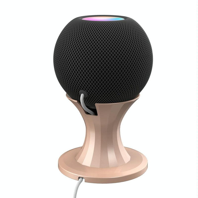 Desktop Speaker Bracket for Apple Home Pod Mini - Silver