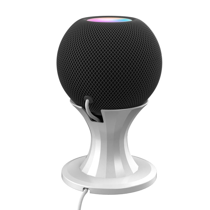 Desktop Speaker Bracket for Apple Home Pod Mini - Silver