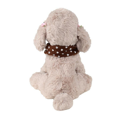 Cozy Elk Dog Scarf Size S Brown