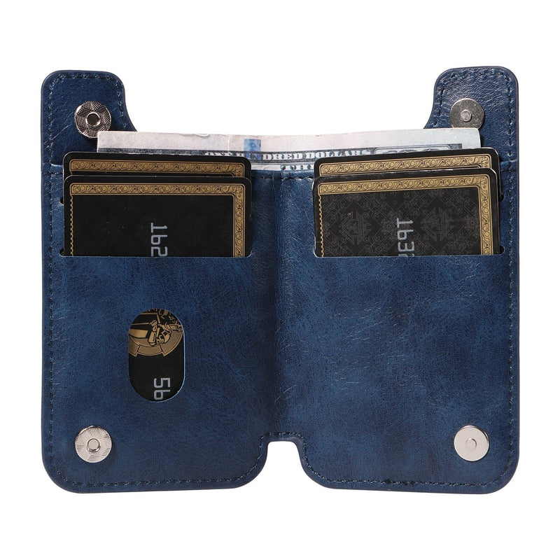 Vintage Cow Print Sewing Card Phone Sticker - Brown