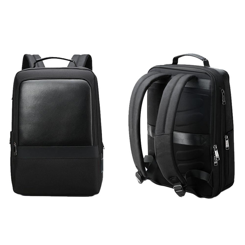 Large Capacity Business Laptop Backpack With Usb & Type-C Port - Black