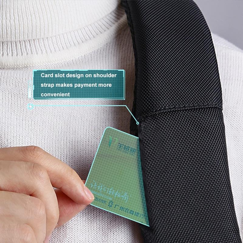 Large Capacity Business Laptop Backpack With Usb & Type-C Port - Black