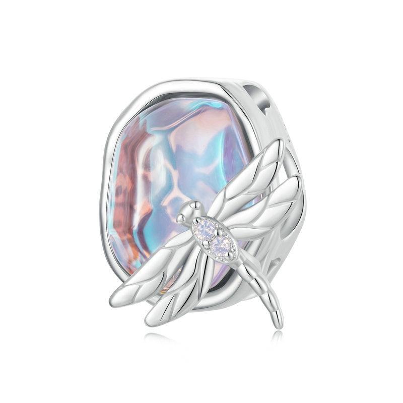 925 Sterling Silver Dragonfly Diy Beads