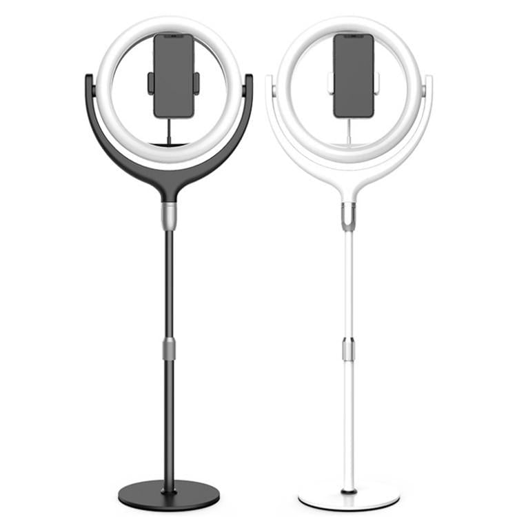 12 Inch Desktop Fill Light Beauty Bracket For Landing Headlights - White